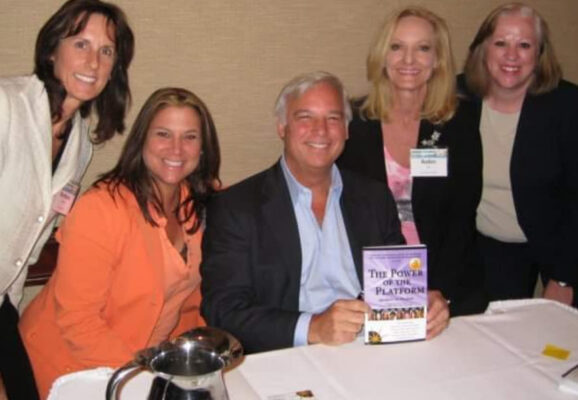 At writers conference with Jack Canfield